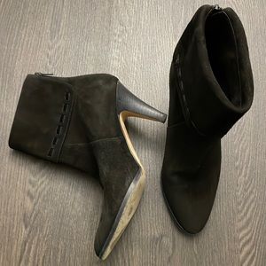 Saks Fifth Avenue Suede Ankle Boots